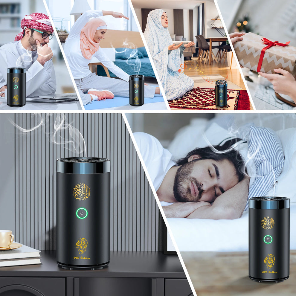 Quran Reciter & Bukhoor Burner